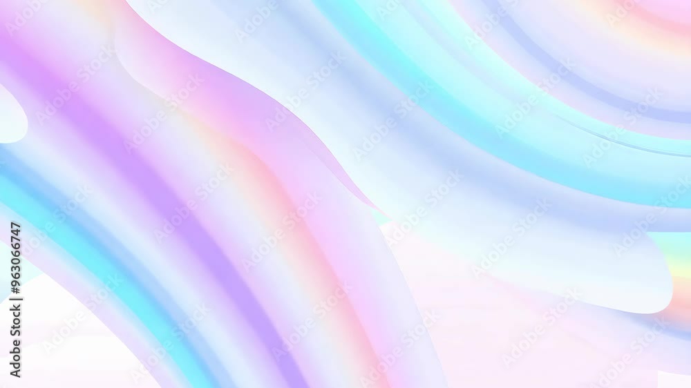Falling rainbow clouds blending in dream-like flow in abstract 2D vector animation Falling rainbow clouds blending in dream-like flow in abstract 2D vector animation