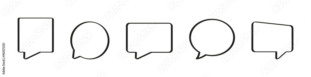 Text bubble icon.
Speech frame symbol. Text bubble icon.
Speech frame symbol.