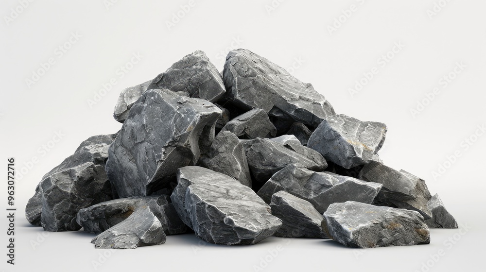 heap of granite rocks