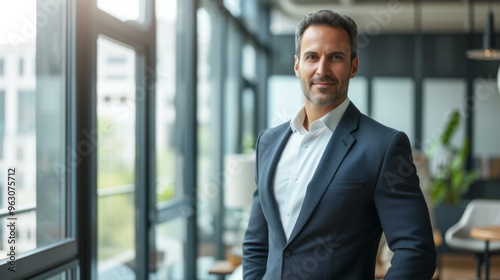 Confident Businessman in Suit - Portrait of Success