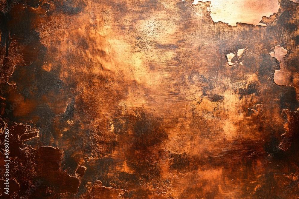 Copper Metallic - Abstract Glowing Background with Aluminum Alloy Texture Copper Metallic - Abstract Glowing Background with Aluminum Alloy Texture