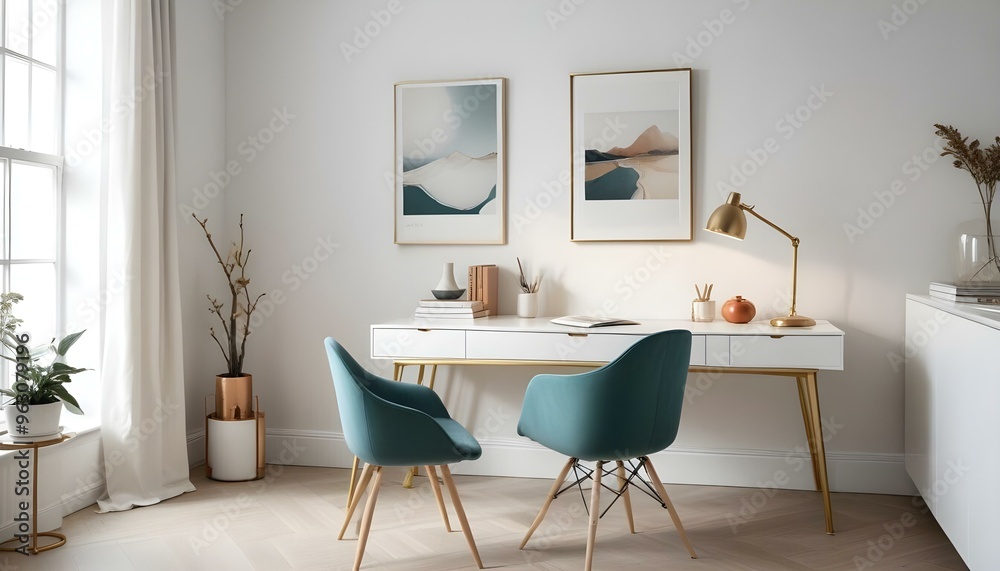 Photo interior modern design room 3d illustration Photo interior modern design room 3d illustration