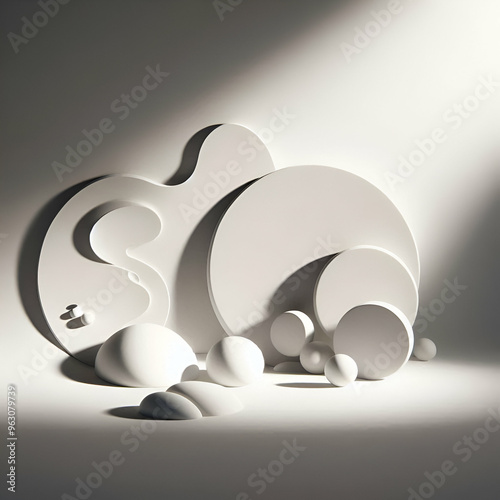 abstract background with circles
