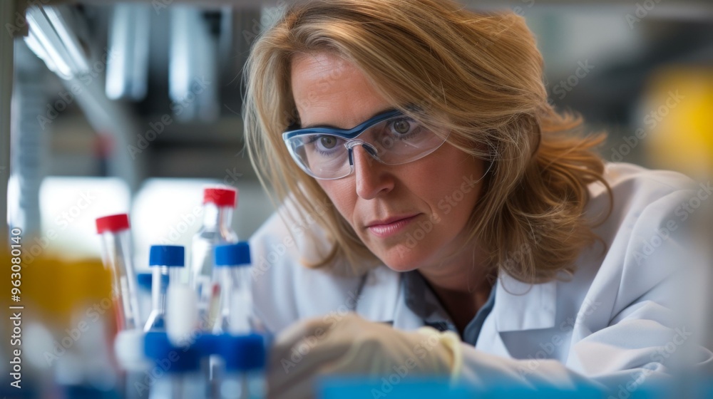 Focused Scientist in a Laboratory Setting: Research and Innovation Focused Scientist in a Laboratory Setting: Research and Innovation
