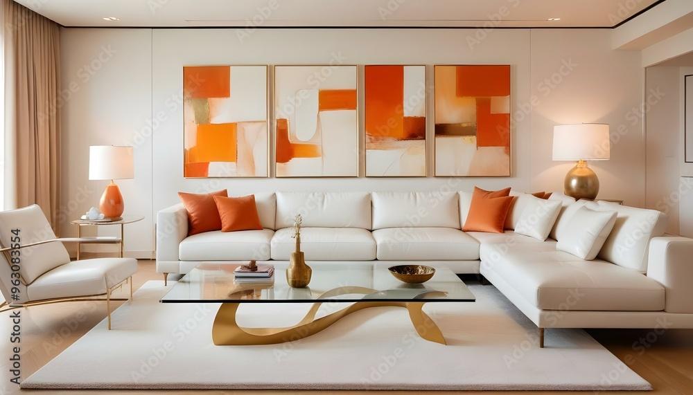 Photo interior modern design room 3d illustration Photo interior modern design room 3d illustration