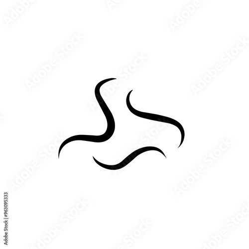 intestinal parasitic worm icon