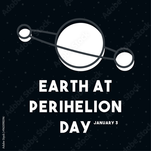 Earth at Perihelion Day. January 3. photo