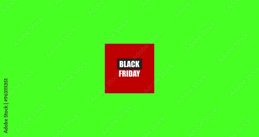Rotating 3D cube with text discounts, promotions and sales for black Friday, 4K animation on green background. Rotating 3D cube with text discounts, promotions and sales for black Friday, 4K animation on green background.