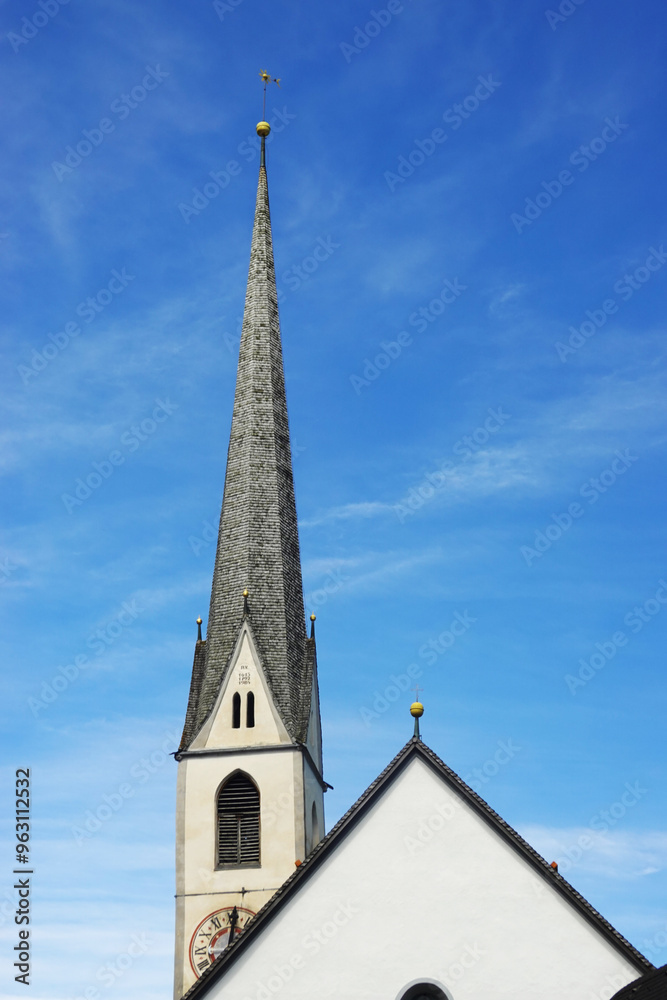 Saint Johannes church in Wenns, Pitztal, Austria Saint Johannes church in Wenns, Pitztal, Austria