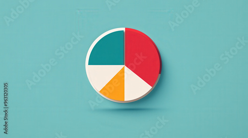 Free Download Business plan presentation with a pie chart and revenue projections - GFXLoad