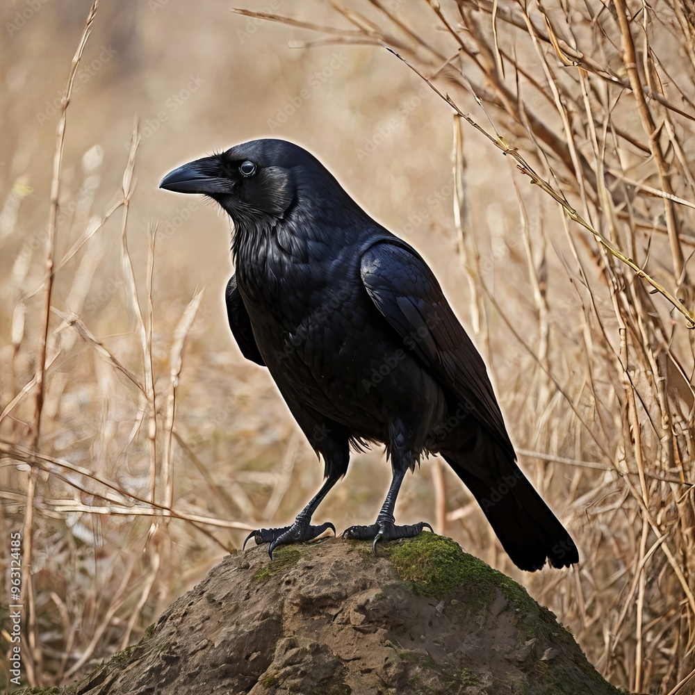 Obraz premium crow generative ai