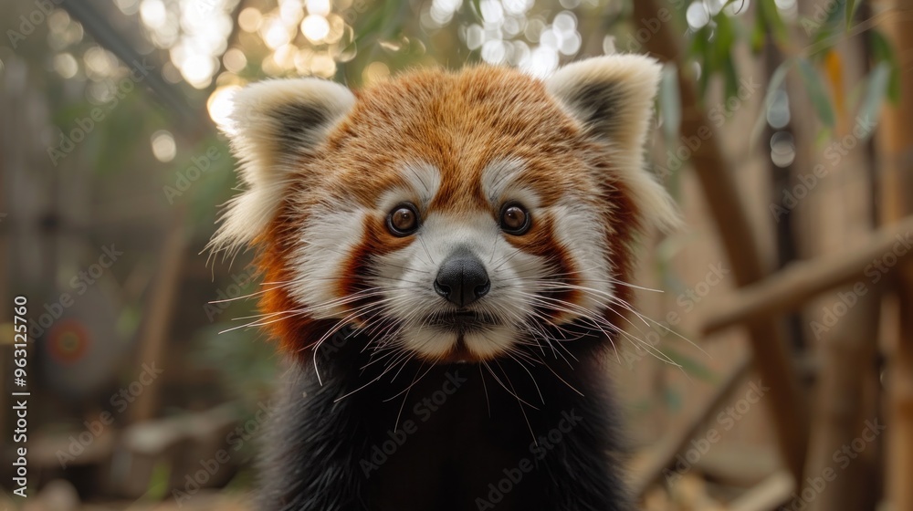Endangered Red Panda in Captivity Endangered Red Panda in Captivity
