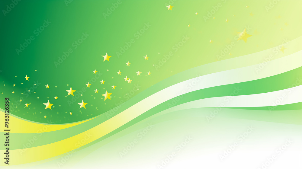 Abstract green background with waves. green yellow background with nice waves, stars. Light green abstract template for card or banner. wave. Dynamic Flowing background. Soft flow Abstract green background with waves. green yellow background with nice waves, stars. Light green abstract template for card or banner. wave. Dynamic Flowing background. Soft flow