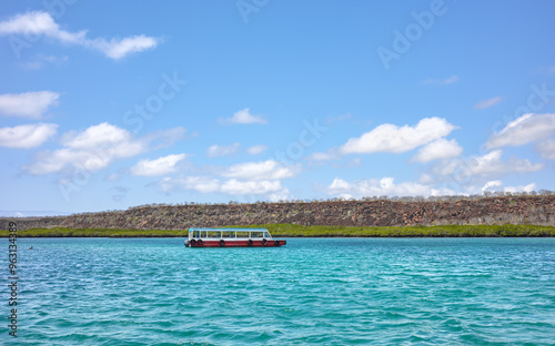 View of Santa Cruz Island, Galapagos National Park, Ecuador. photo