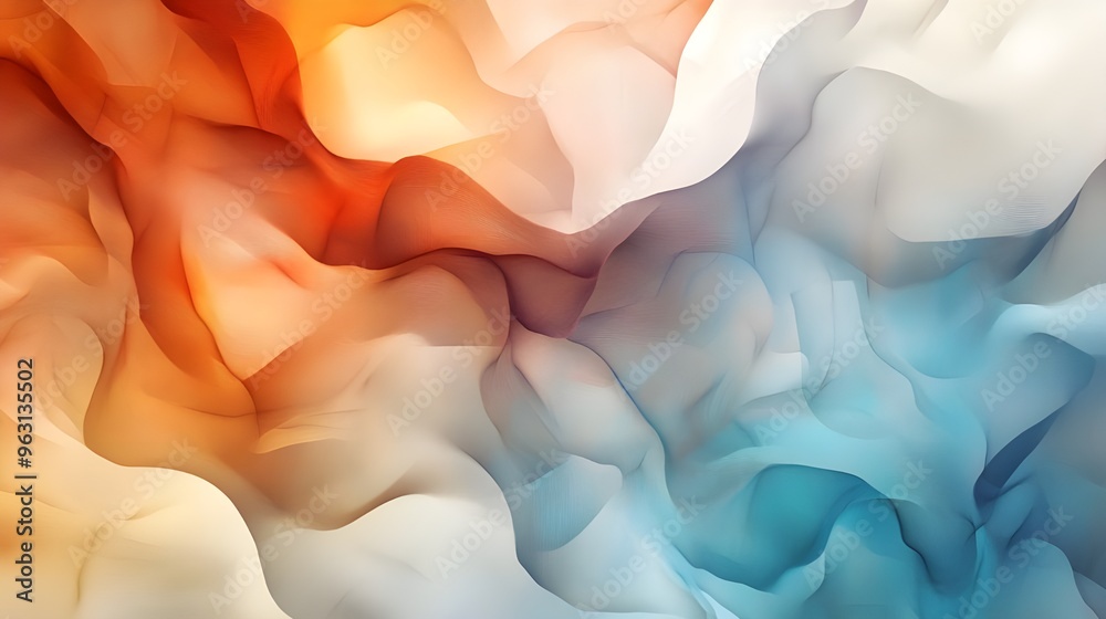 Obraz premium Abstract Swirling Color Gradient Background.