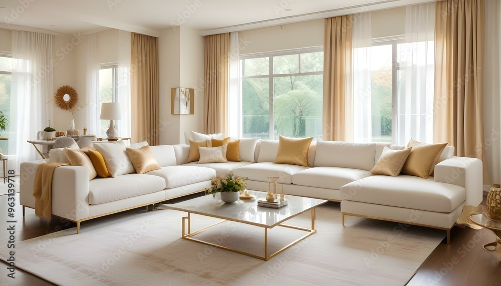 Photo interior modern design room 3d illustration Photo interior modern design room 3d illustration