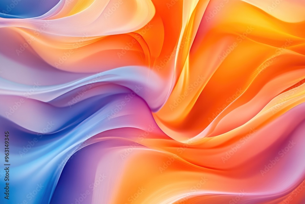 Energetic Swirling Patterns in Bold Orange, Blue, and Purple Energetic Swirling Patterns in Bold Orange, Blue, and Purple