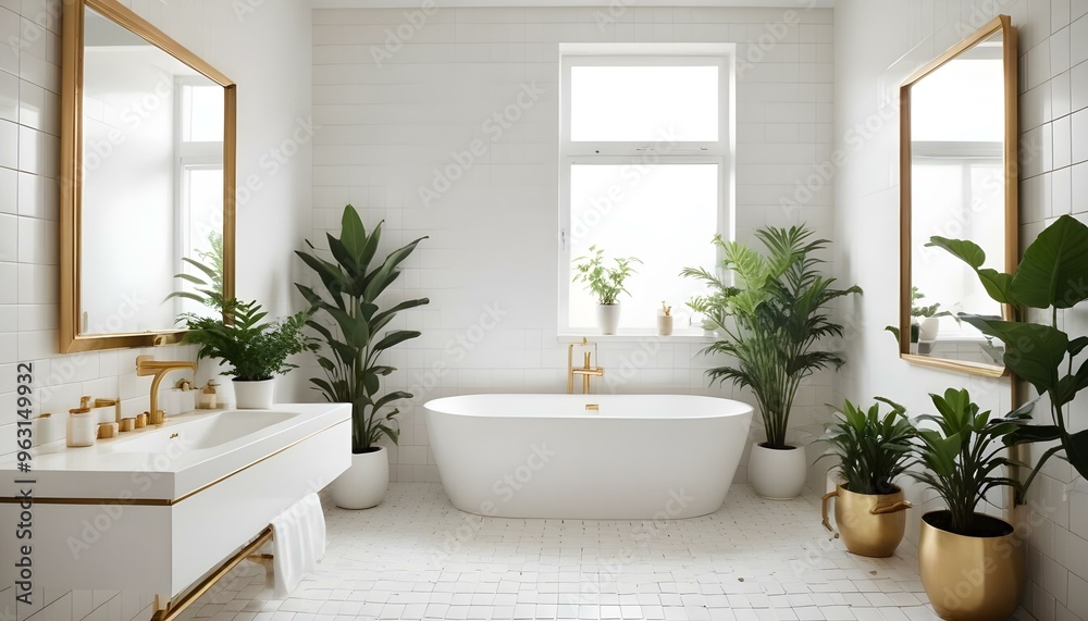 Photo interior modern design room 3d illustration Photo interior modern design room 3d illustration