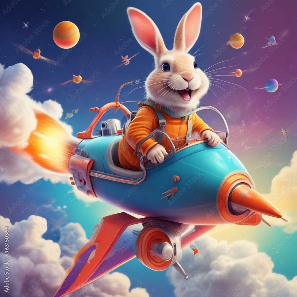 Bunny Rabbit's Rocket Adventure