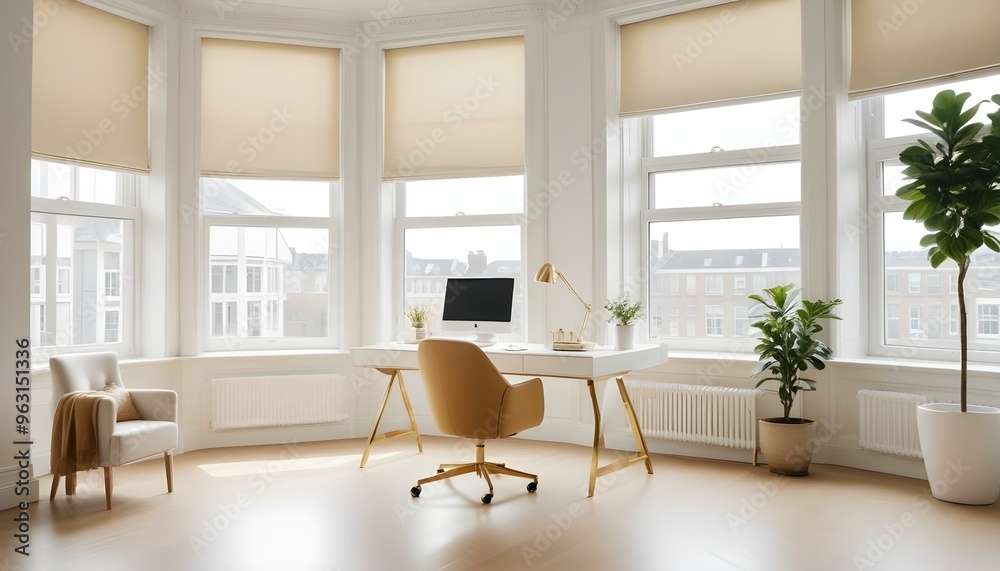 Photo interior modern design room 3d illustration Photo interior modern design room 3d illustration