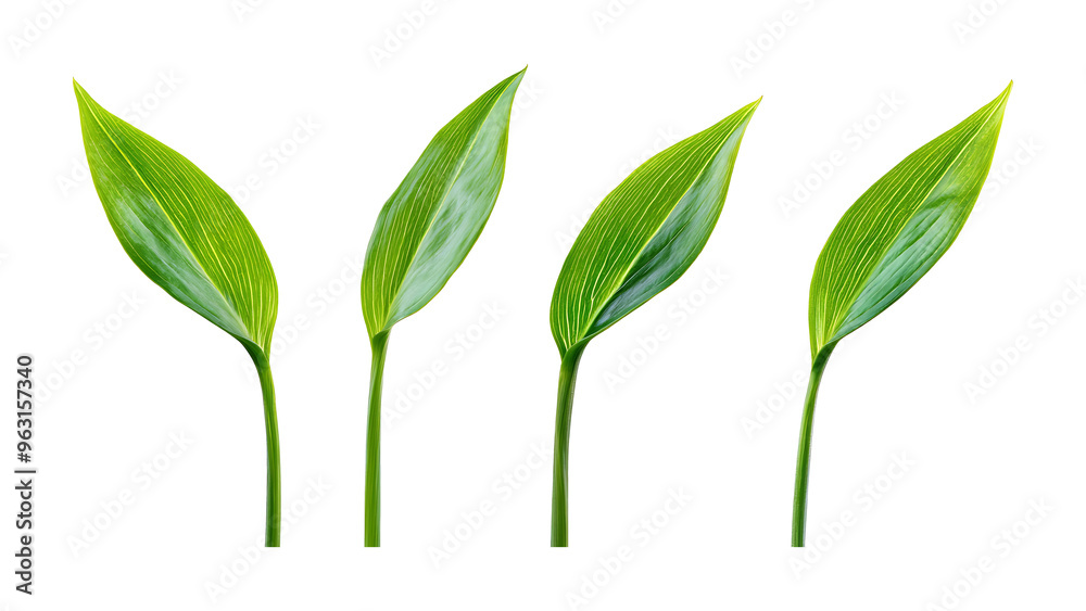 Four green leafs on a transparent background,Four Lily of the valley Leafs Isolated,Four Tropical Plant Leaves,leaf transparent png,Decoration work, green plants,Four green leafed plants, Ai Four green leafs on a transparent background,Four Lily of the valley Leafs Isolated,Four Tropical Plant Leaves,leaf transparent png,Decoration work, green plants,Four green leafed plants, Ai