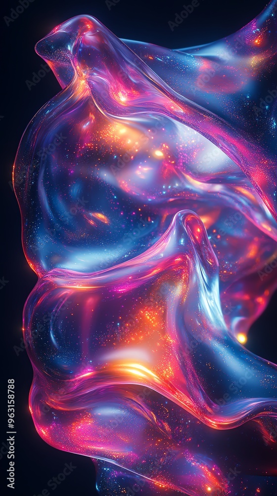 Abstract Liquid Galaxy. Abstract Liquid Galaxy.