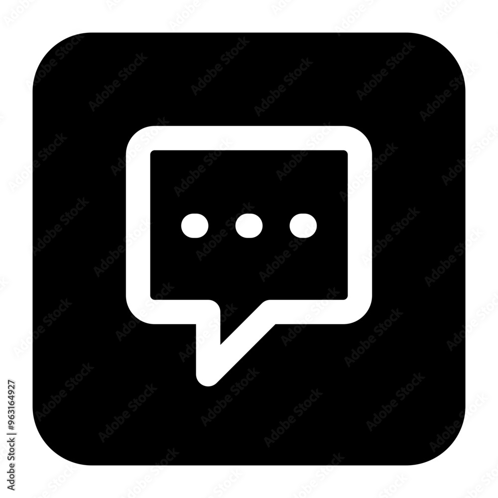 Fototapeta premium Chat Icon