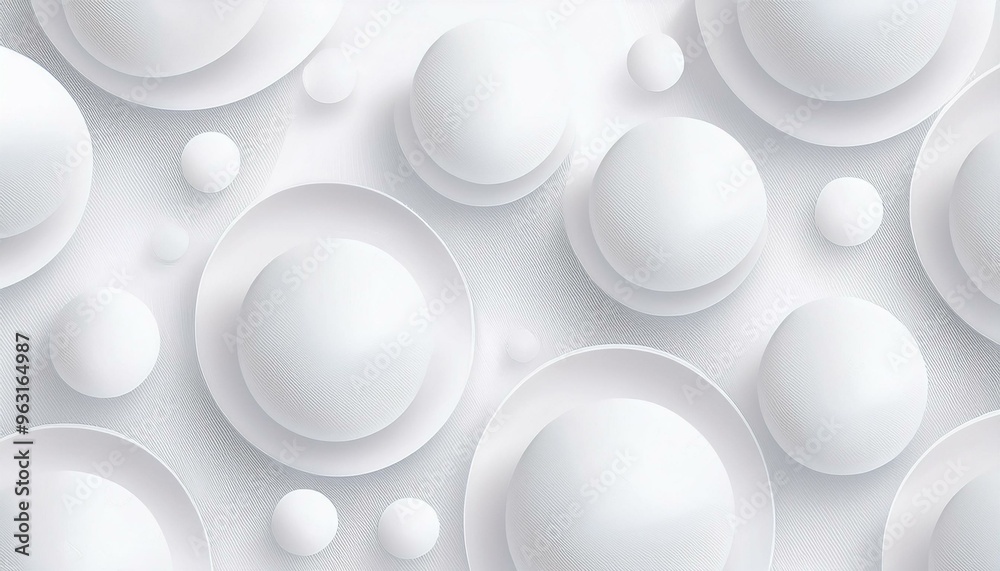 Abstract white circle shape with digital hi-tech background technology. white background with circles and rings in modern design. 3d circle white background. Grey white Abstract technology background Abstract white circle shape with digital hi-tech background technology. white background with circles and rings in modern design. 3d circle white background. Grey white Abstract technology background
