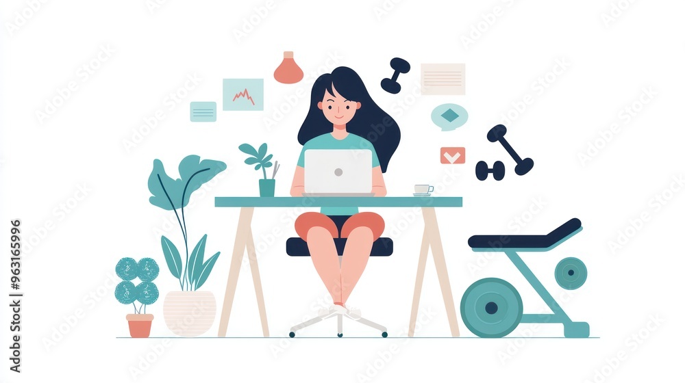 Fitness Entrepreneur Balancing Business and Wellness