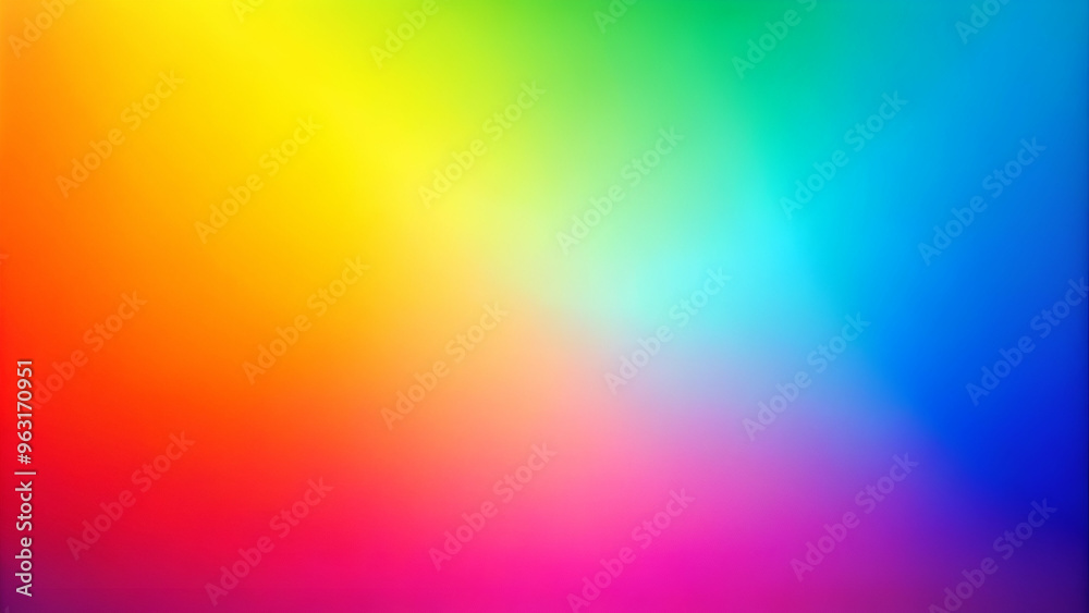 Obraz premium Smooth and blurry colorful gradient mesh background
