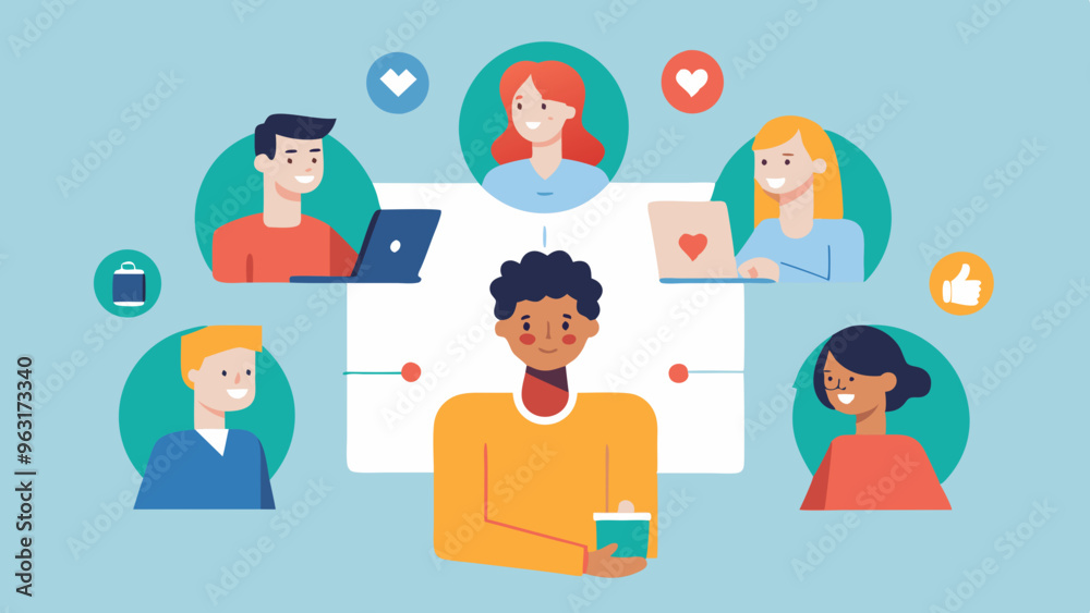 Support Group Meetings Vector Illustration, People Sharing Experiences, Emotional Support Gathering
Support Group Meetings Vector Illustration, People Sharing Experiences, Emotional Support Gathering
