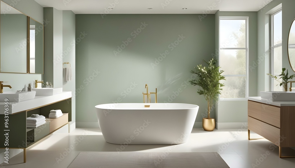 Photo interior modern design room 3d illustration Photo interior modern design room 3d illustration