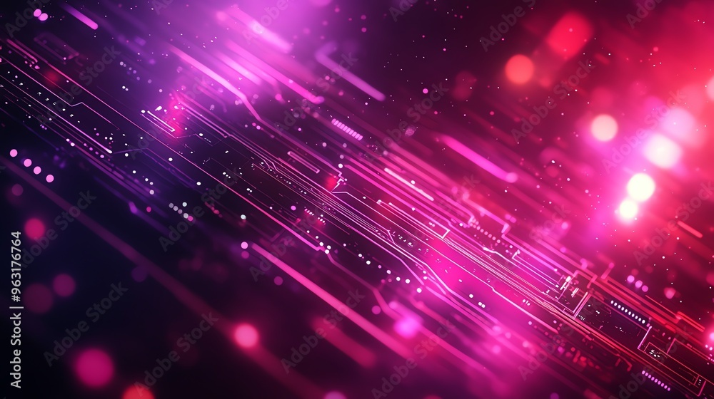 Abstract pink futuristic technology background. Abstract pink futuristic technology background.