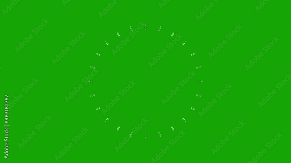 HUD Sci-Fi Futuristic White Circle Display on Chroma Key Green Screen – Virtual Reality Technology Concept HUD Sci-Fi Futuristic White Circle Display on Chroma Key Green Screen – Virtual Reality Technology Concept