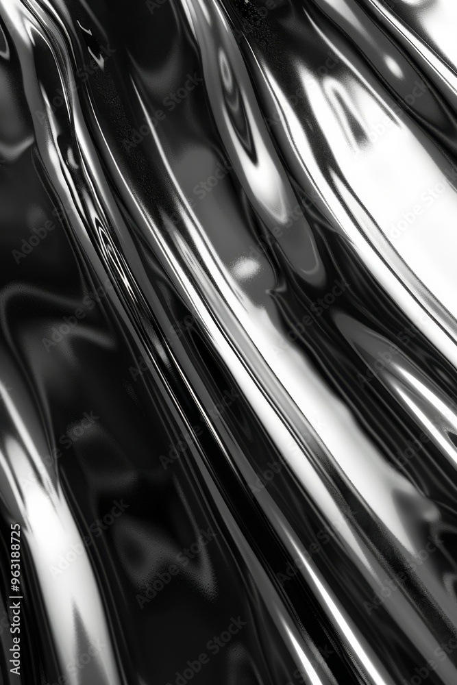 An Elegant Shiny Black Metallic Texture Enhanced with Flowing Patterns of Various Styles An Elegant Shiny Black Metallic Texture Enhanced with Flowing Patterns of Various Styles