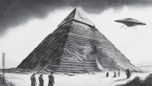 UFOs assaulted the pyramids four millennia ago