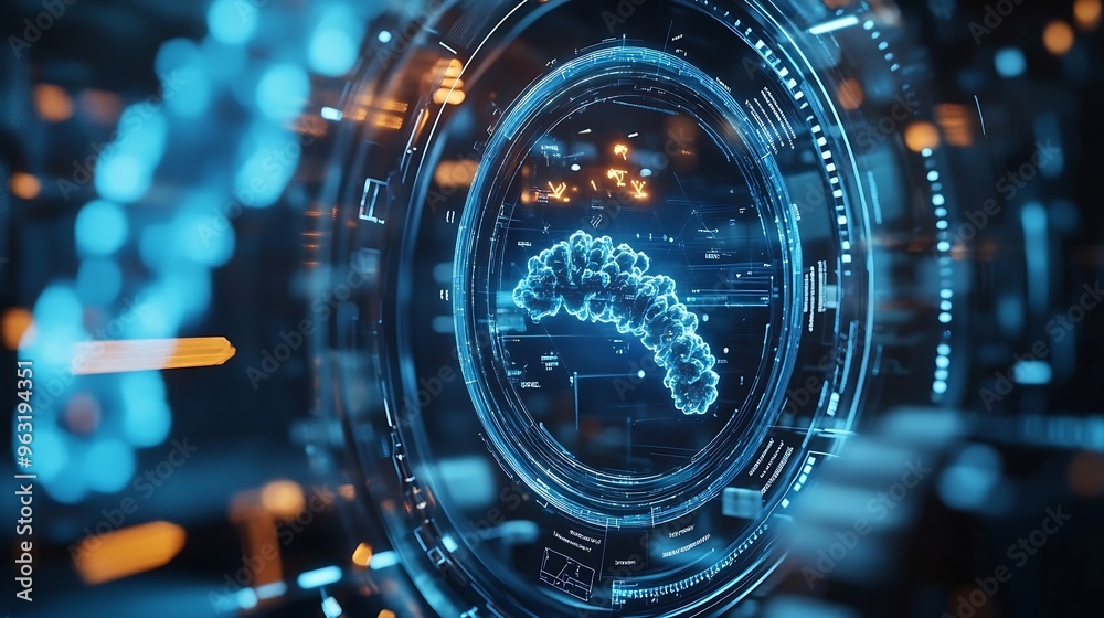 Medical technology concept : Generative AI Medical technology concept : Generative AI