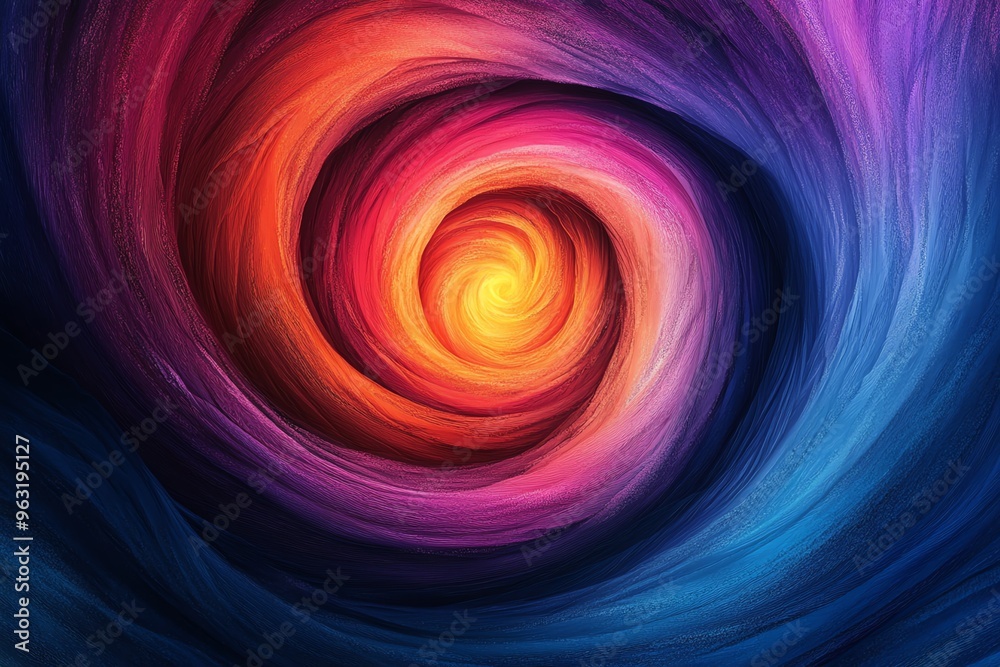 Abstract swirl of colors in vibrant hues. Abstract swirl of colors in vibrant hues.