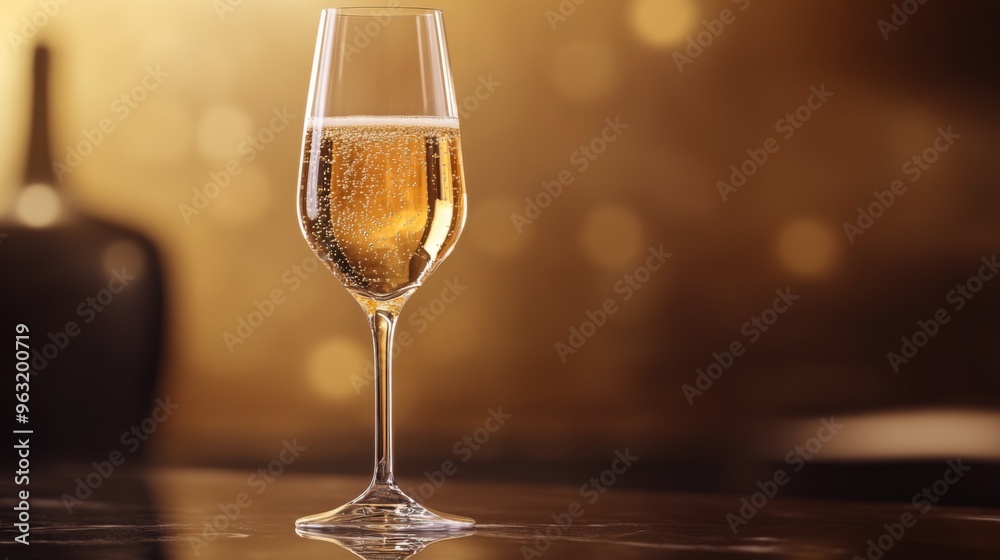 High-resolution view of a beautifully designed wine glass with a delicate stem, showcasing a refreshing glass of sparkling wine in a sophisticated setting. High-resolution view of a beautifully designed wine glass with a delicate stem, showcasing a refreshing glass of sparkling wine in a sophisticated setting.