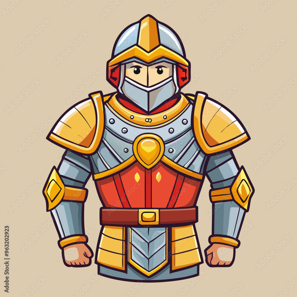 warrior armor vector illustration warrior armor vector illustration
