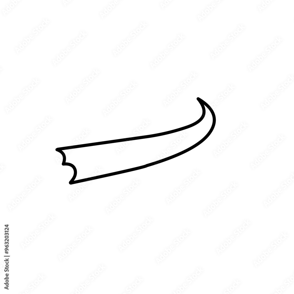 outline Swoosh tail text for baseball outline Swoosh tail text for baseball