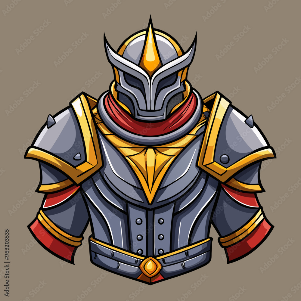 warrior armor vector illustration warrior armor vector illustration