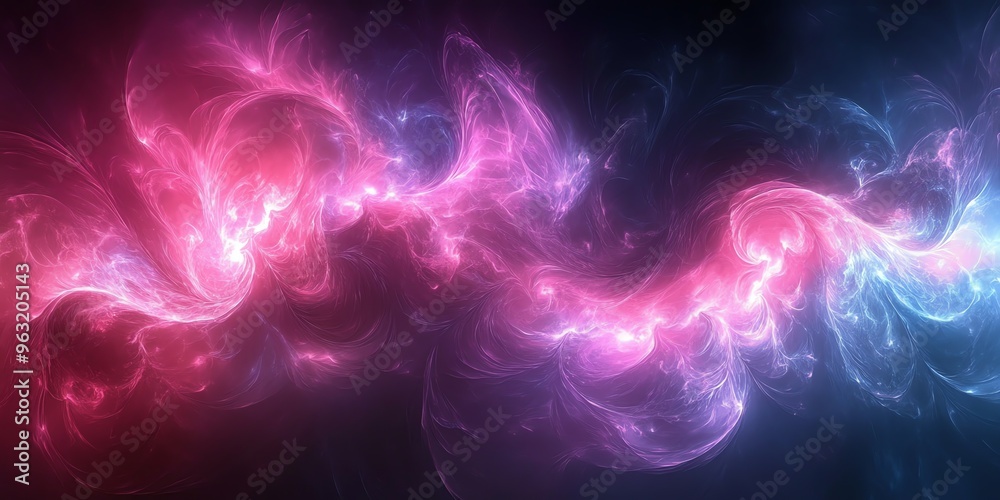 Abstract Swirling Nebula. Abstract Swirling Nebula.