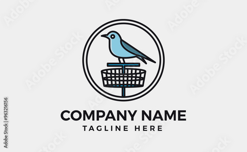 abstract colorful hummingbird vector Logo art, colibri wall art design, minimal bird logo brand icon illustration, isolated on white background.
