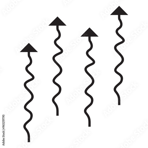 yawning arrow icon