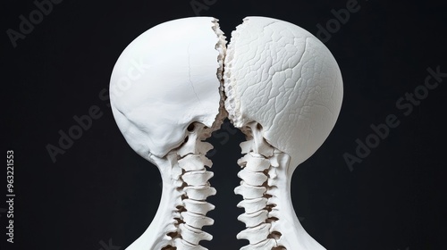 Symmetry in Bone Growth and Development, Analyze how bone growth follows a symmetrical pattern during development, ensuring equal limb length and body proportions photo