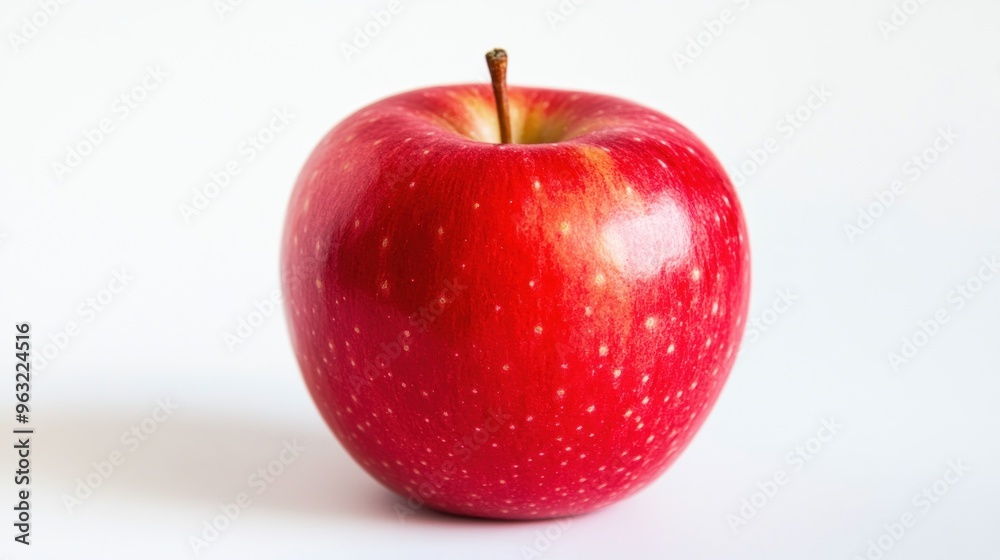 A Single Red Apple
