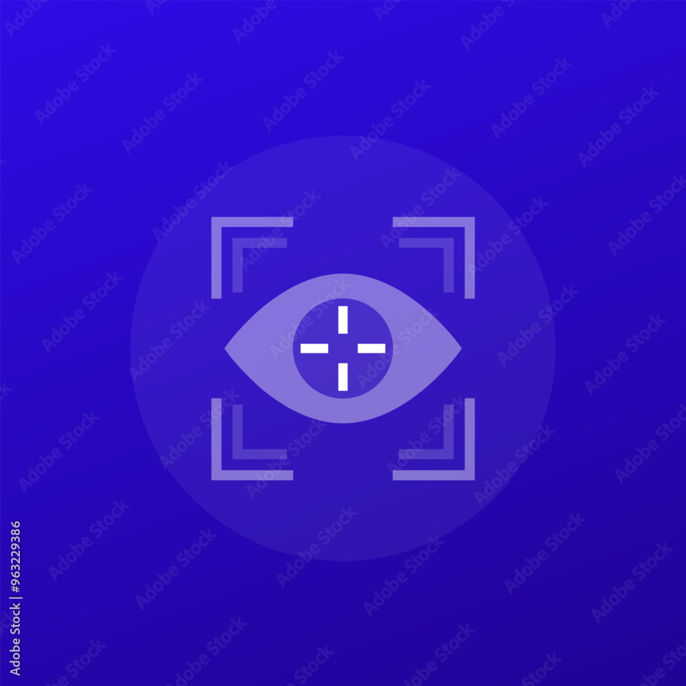 eye tracking icon, transparent design eye tracking icon, transparent design