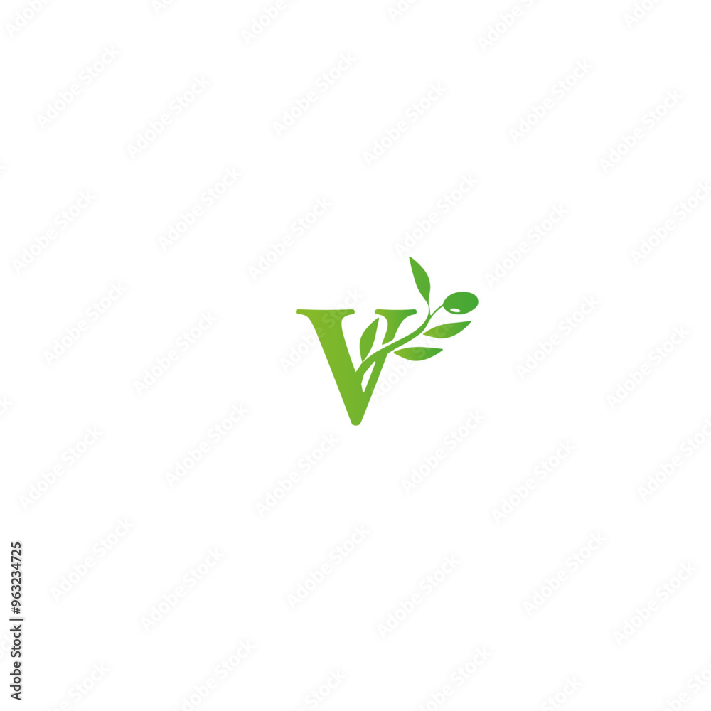 Letter V icon logo flat vector design Letter V icon logo flat vector design