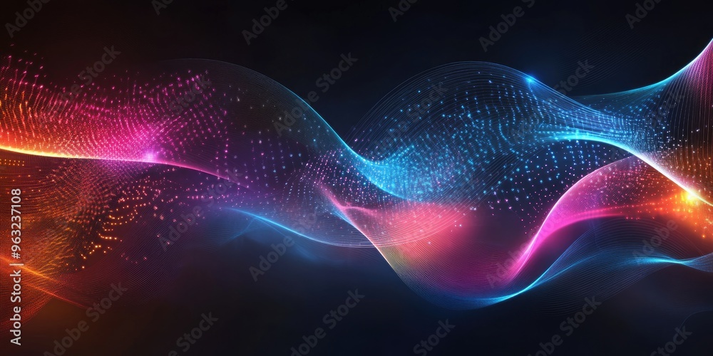 Abstract technology background representing communication concepts. Abstract technology background representing communication concepts.